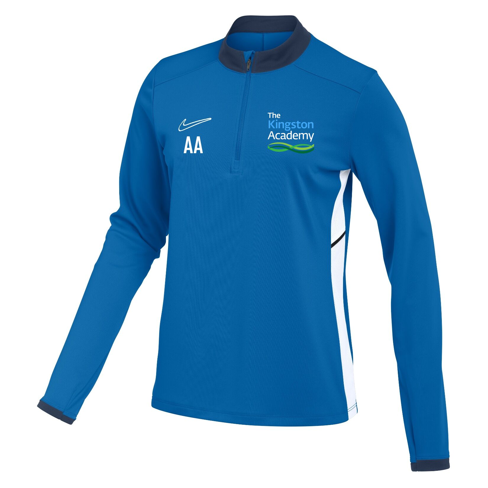 Nike Dri-FIT Academy 25 Drill Top (W) - Royal Blue/Obsidian/White