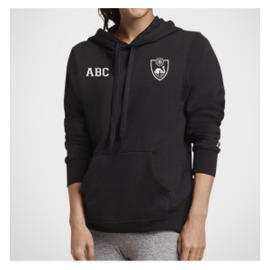 Russell-Athletic Womens Authentic Hooded Sweat