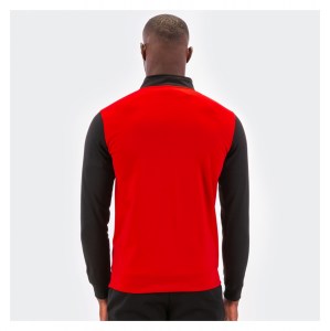 Joma WINNER 1/4 ZIP SWEATSHIRT Red-Black