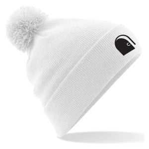 Original Pom Pom Beanie White