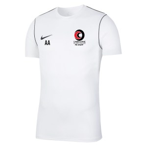 Nike Park 20 Short-Sleeve Training Tee White-Black-Black
