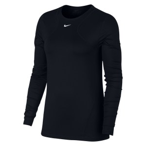 Nike Womens Pro Long Sleeve Mesh Top