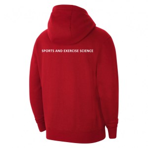 Nike Team Club 20 Fleece Hoodie (M) University Red-White-White