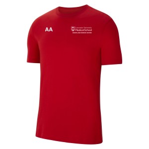 Nike Team Club 20 Cotton T-Shirt (M) University Red-White