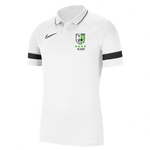 Nike Academy 21 Performance Polo (M) White-Black-Black-Black