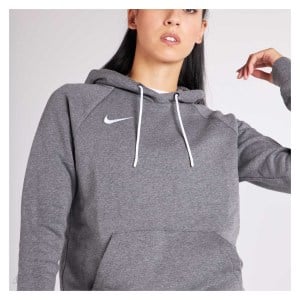 Nike Womens Team Club 20 Hoodie (W) Charcoal Heather-White-White