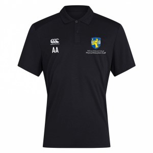 Canterbury Club Dry Polo (M) Black