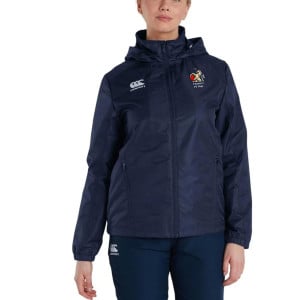 Canterbury Womens Club Vaposhield Full Zip Rain Jacket (W)