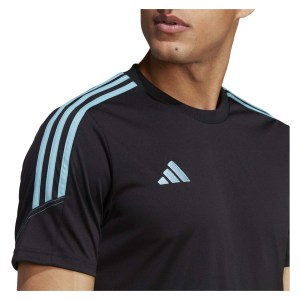 adidas Tiro 23 Club Training Jersey Black-Preloved Blue