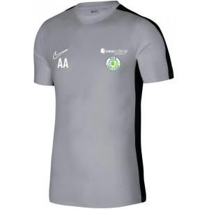 Nike Academy 23 Short Sleeve Training Top Wolf Grey-Black-White