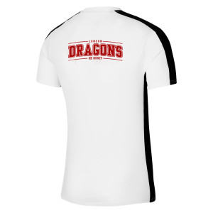 Nike Academy 23 Short Sleeve Training Top White-Black-Black