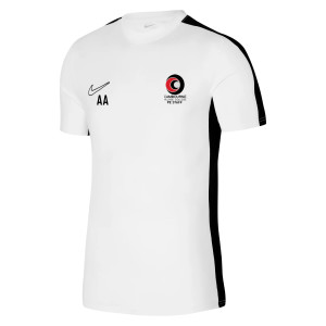 Nike Academy 23 Short Sleeve Training Top White-Black-Black