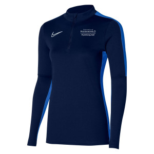 Nike Womens Dri-Fit Academy 23 Drill Top (W) Obsidian-Royal Blue-White