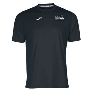 Joma COMBI SHORT SLEEVE PERFORMANCE SHIRT (M) Black