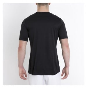 Joma COMBI SHORT SLEEVE PERFORMANCE SHIRT (M) Black