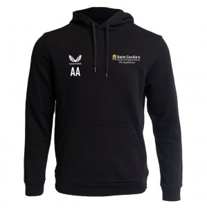 Castore Cotton Brushback Hoody - Black