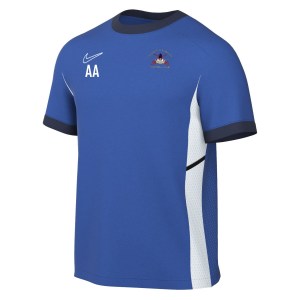 Nike Academy 25 Short-Sleeve Training Top - Royal Blue/Obsidian/White