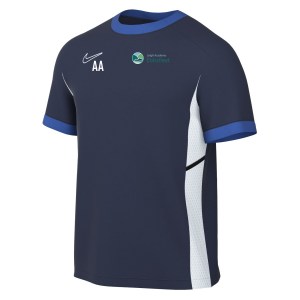 Nike Academy 25 Short-Sleeve Training Top - Obsidian/Royal Blue/White