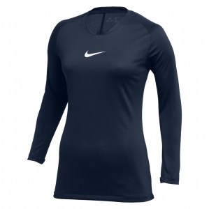 Nike Dri-FIT Park First Layer (W) - Midnight Navy/White