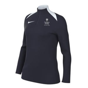 Nike Academy Pro 24 Womens Dri-FIT Drill Top (W) - Obsidian/Obsidian/White/White