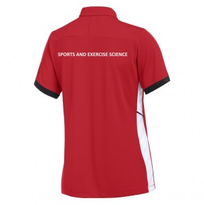 Nike Dri-FIT Academy 25 Polo (W) - University Red/Gym Red/White