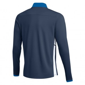 Nike Dri-FIT Academy 25 Drill Top - Obsidian/Royal Blue/White