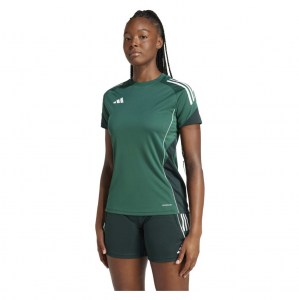 adidas Tiro 25 Competition Jersey (W) - Team Dark Green/Shadow Green/White