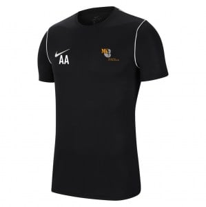 Nike Park 20 Short Sleeve Training Tee - Black/White/White