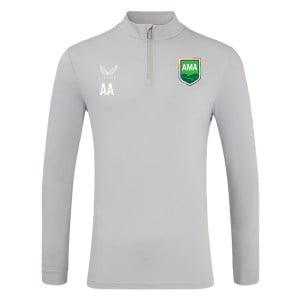 Castore Quarter Zip Midlayer - Grey/White