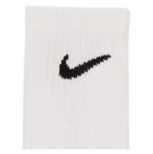 Nike Everyday Lightweight Crew Training Socks (3 Pair) - White/Black