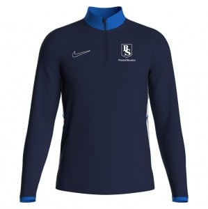 Nike Dri-FIT Academy 25 Drill Top - Obsidian/Royal Blue/White