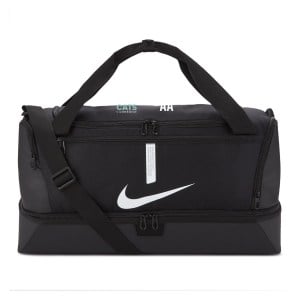 Nike Academy Team Hardcase Duffel Bag (Medium) - Black/Black/White