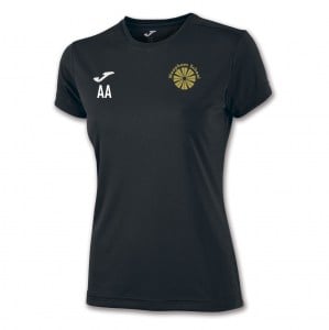 Joma COMBI SHORT SLEEVE PERFORMANCE SHIRT (W) - Black