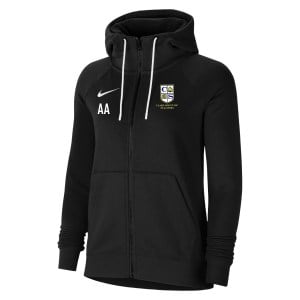 Nike Team Club 20 Full-Zip Hoodie (W) - Black/White/White