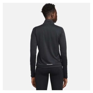 Nike Dri-FIT Pacer 1/4-Zip Sweatshirt (W) - Black/Reflective Silver