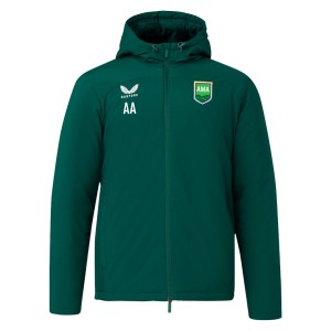 Castore Standard Length Bench Jacket - Green/White