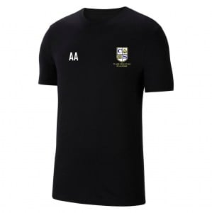 Nike Team Club 20 Cotton T-Shirt (M) - Black/White
