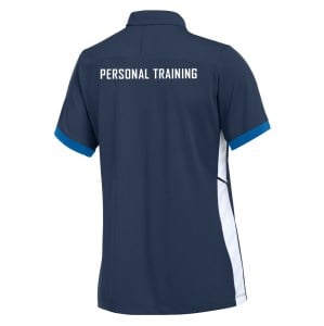 Nike Dri-FIT Academy 25 Polo (W) - Obsidian/Royal Blue/White