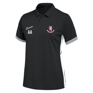 Nike Dri-FIT Academy 25 Polo (W) - Black/White/White