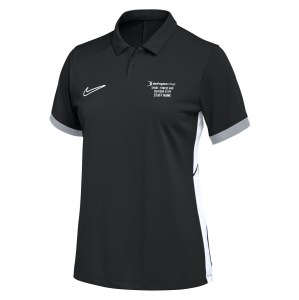 Nike Dri-FIT Academy 25 Polo (W) - Black/White/White