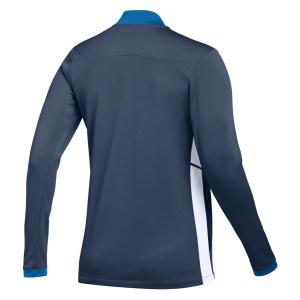 Nike Dri-FIT Academy 25 Knit Track Jacket (W) - Obsidian/Royal Blue/White