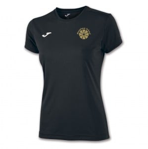 Joma COMBI SHORT SLEEVE PERFORMANCE SHIRT (W) - Black