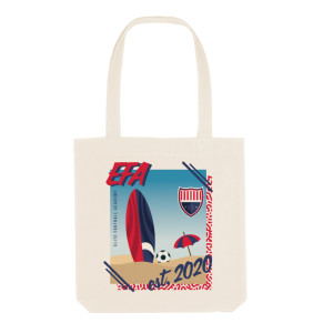 Woven tote bag