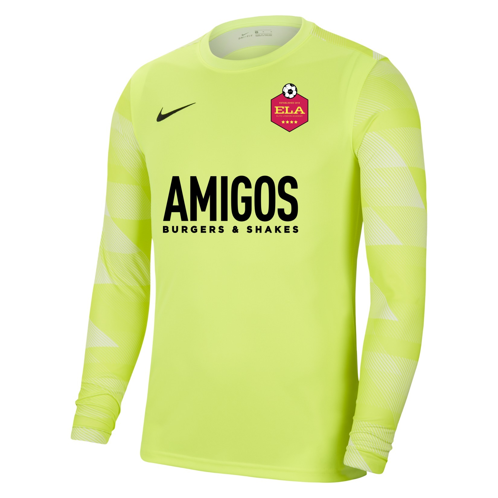 Nike Park IV Goalkeeper Dri-FIT Jersey - Volt/White/Black