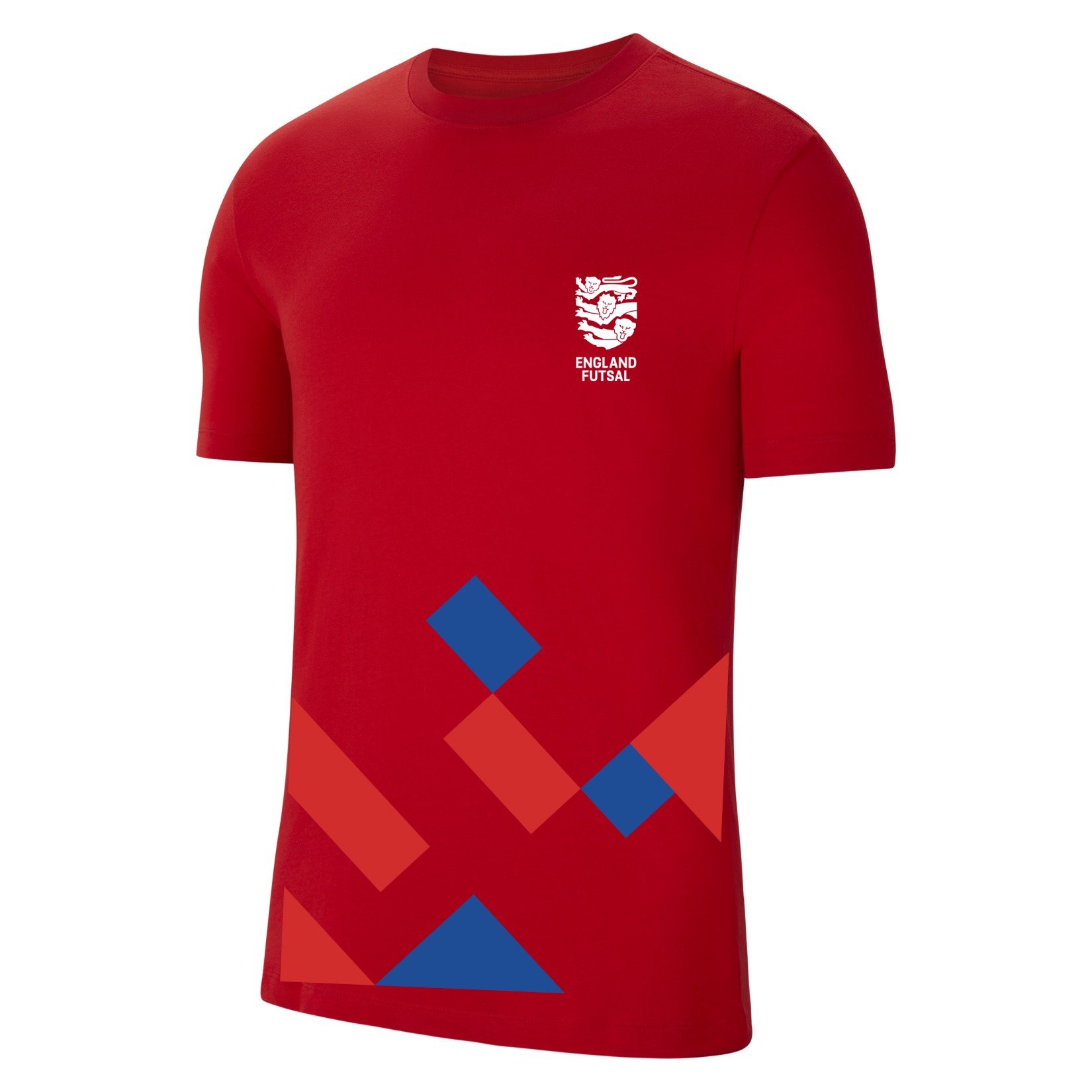 Nike Team Club 20 Cotton T-Shirt (M) - University Red/White