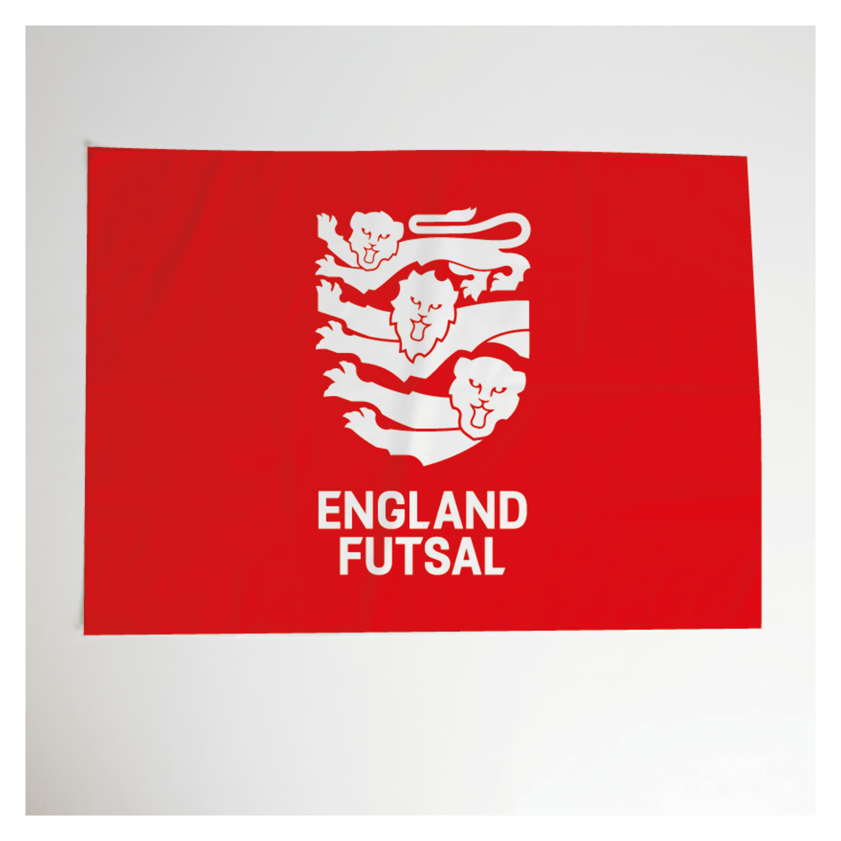 Kitlocker-Merchandise Sublimated Flag - WHITE
