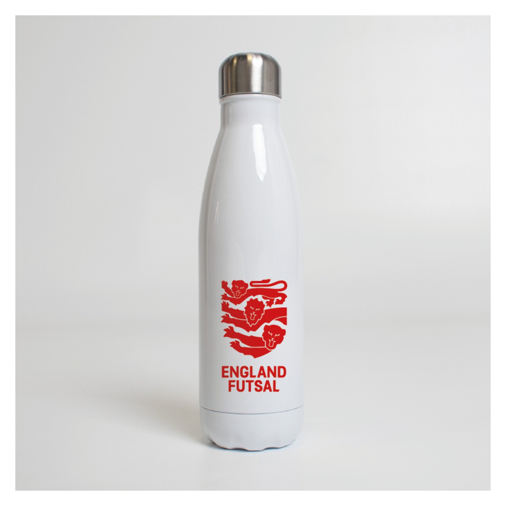 Kitlocker-Merchandise Premium Steel Water Bottle - White