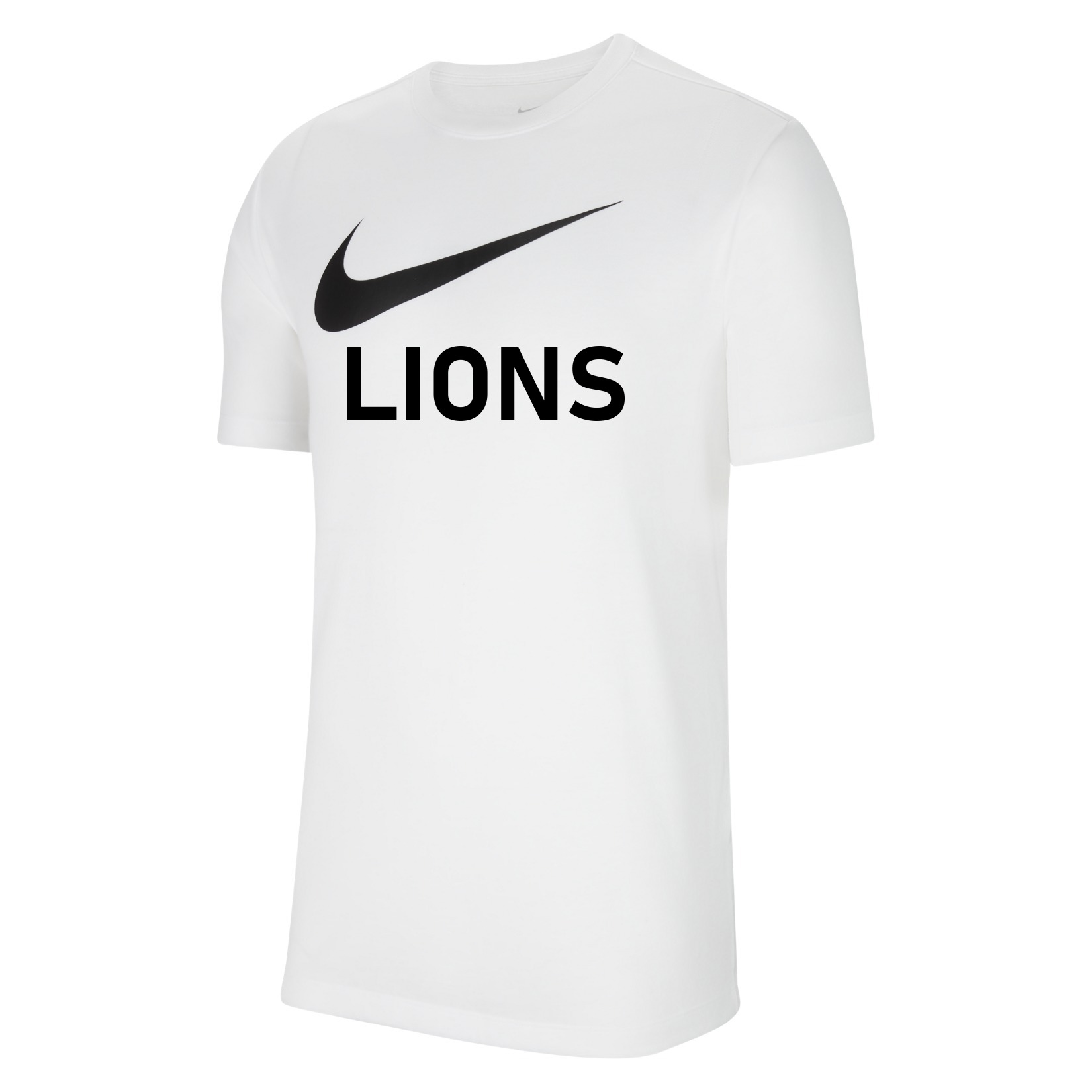 Nike Team Club 20 Swoosh Tee (M) - White/Black