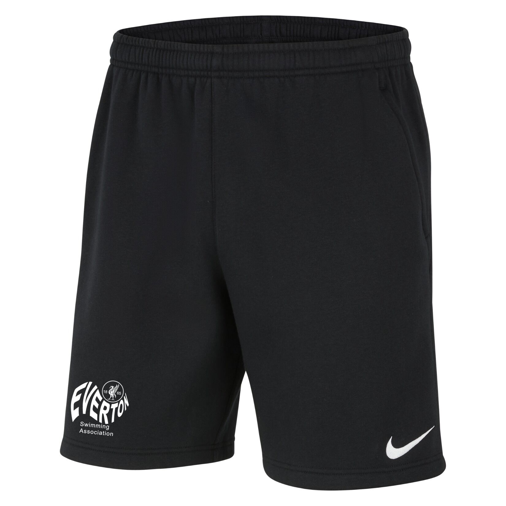 Nike Team Club 20 Fleece Shorts (M) - Black/White/White