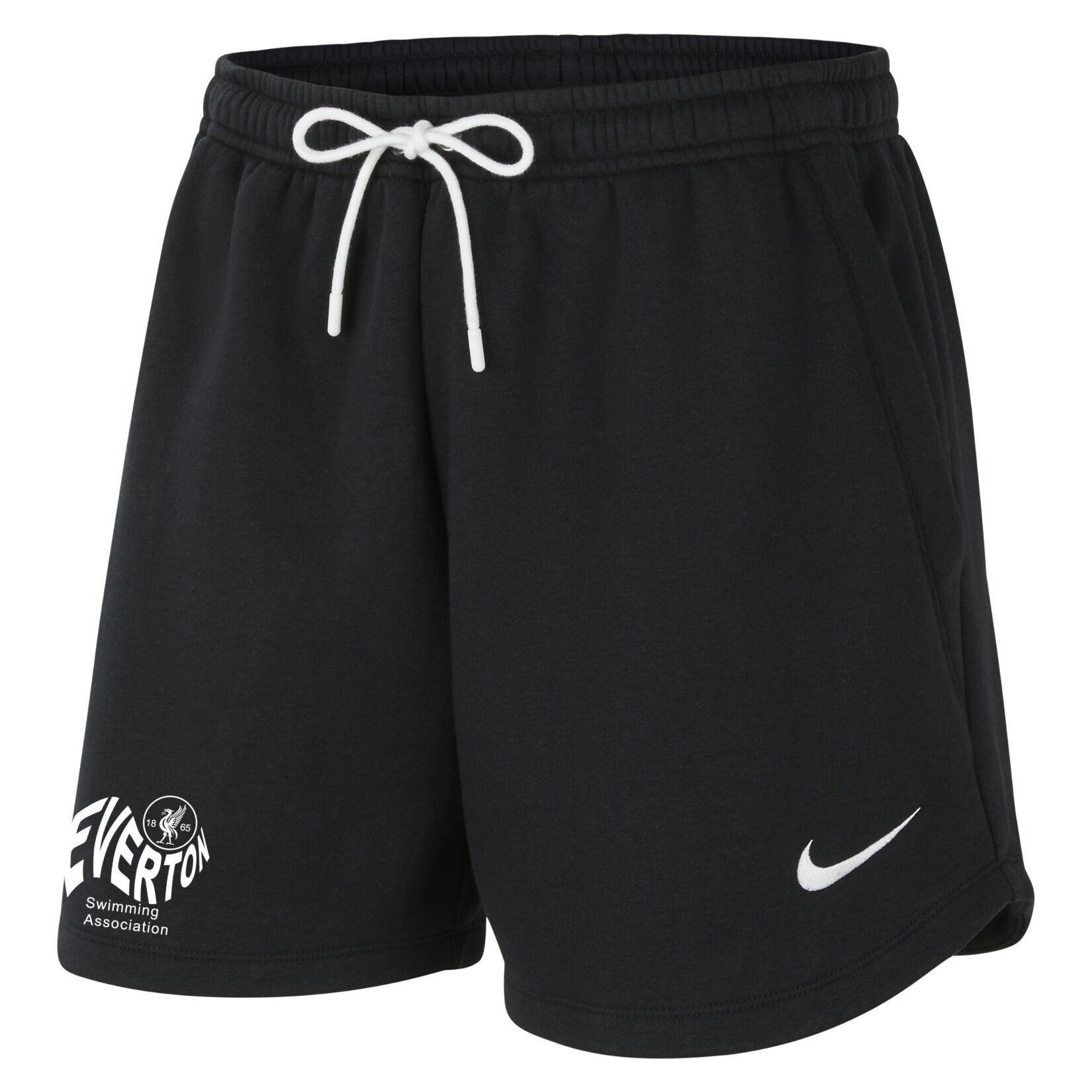 Nike Team Club 20 Fleece Shorts (W) - Black/White/White